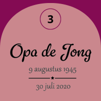 Memorybox - na overlijden 